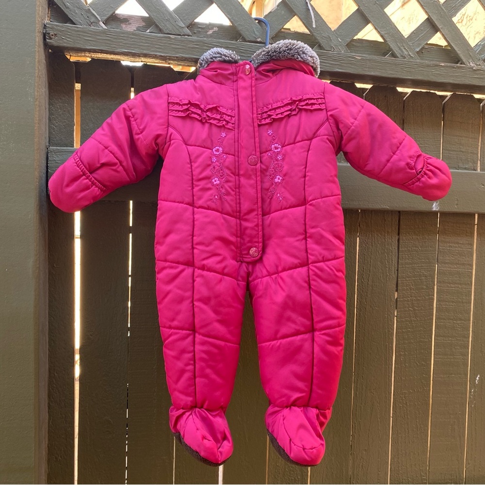 London Fog Brown and Pink Outerwear